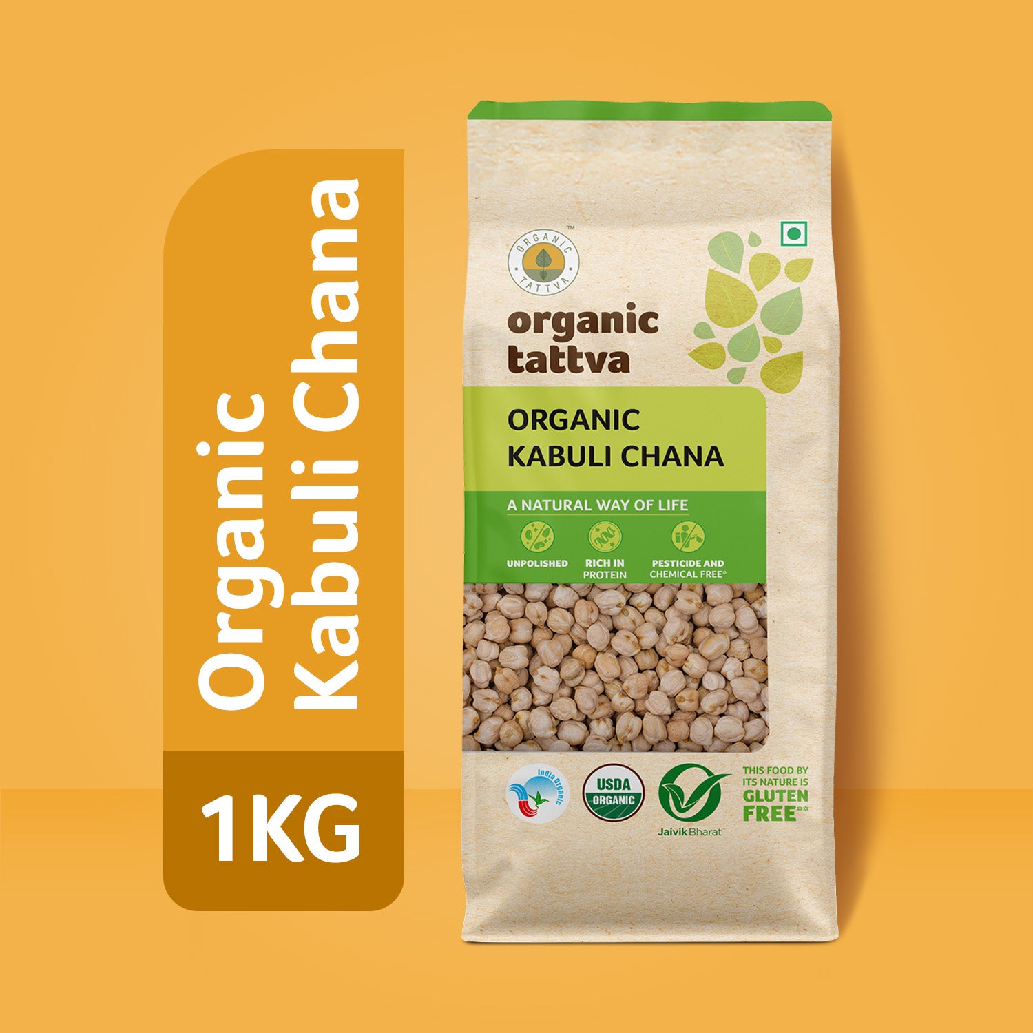 Organic Kabuli Chana