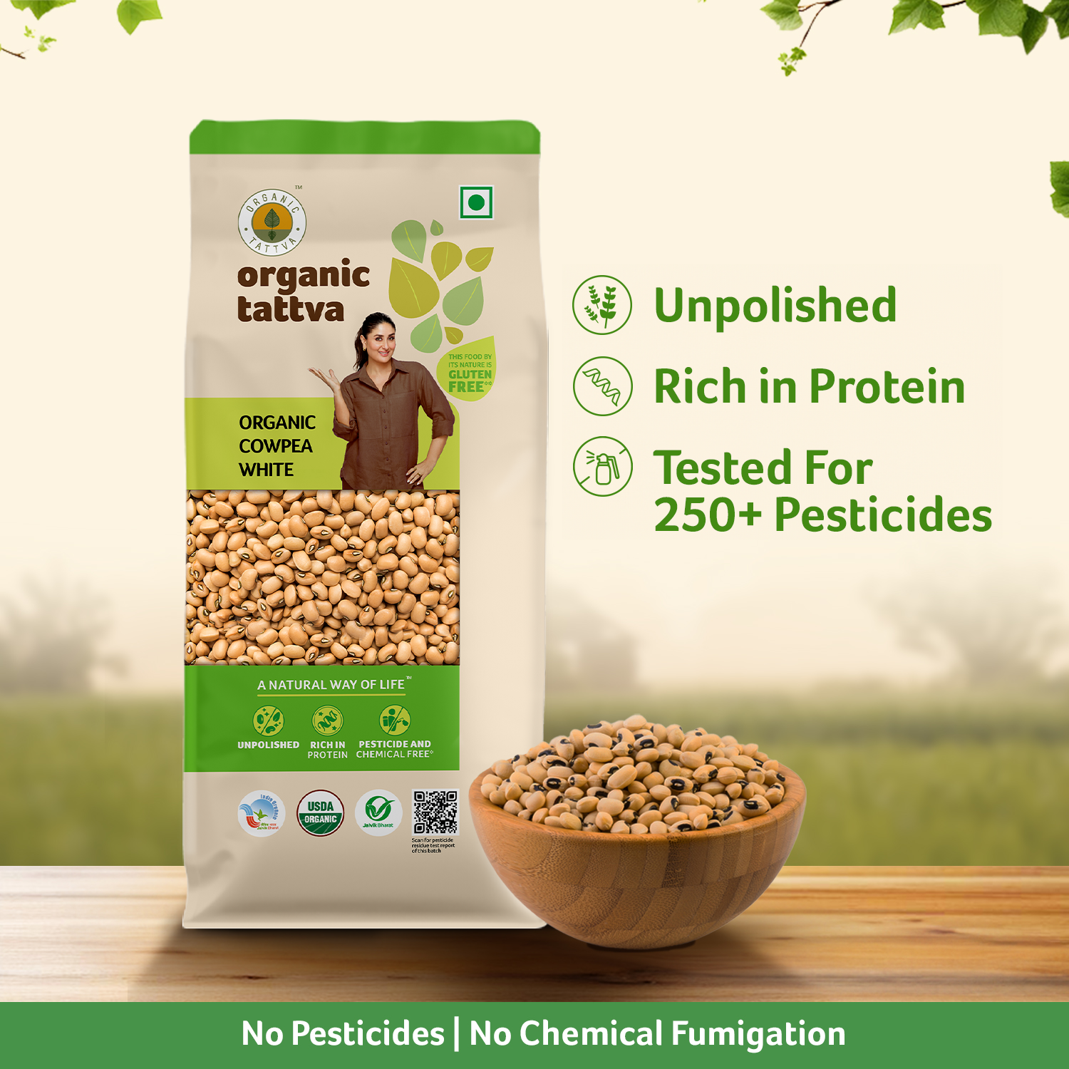 Organic Cowpea White