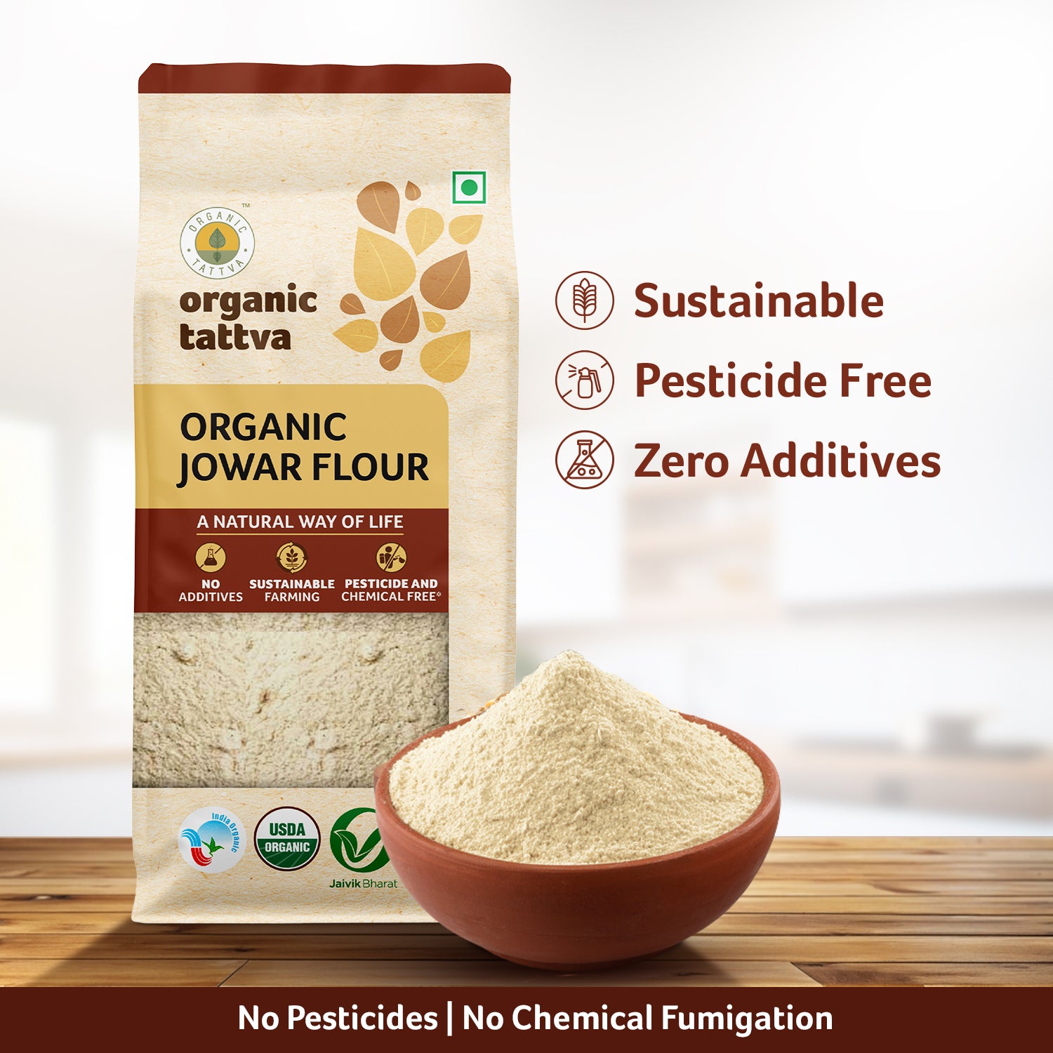 Organic Jowar Flour
