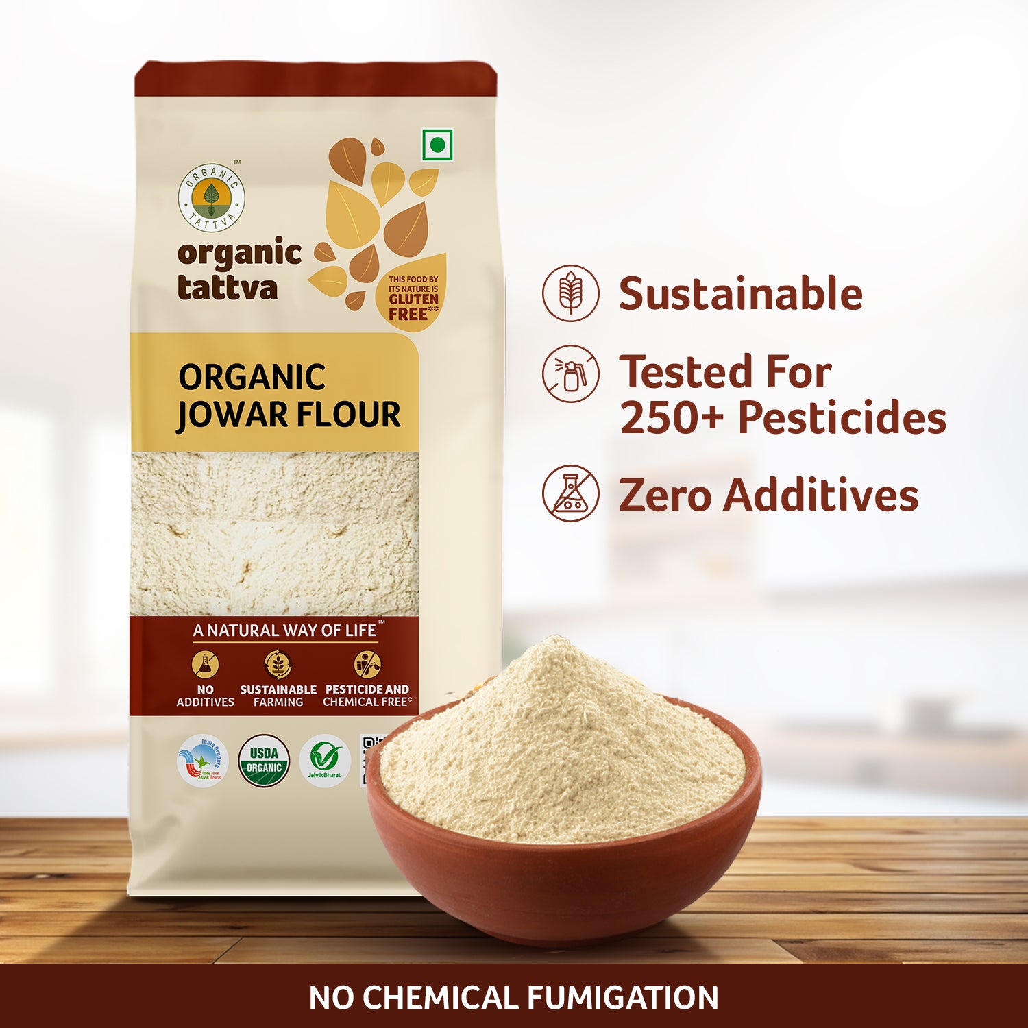 Organic Jowar Flour