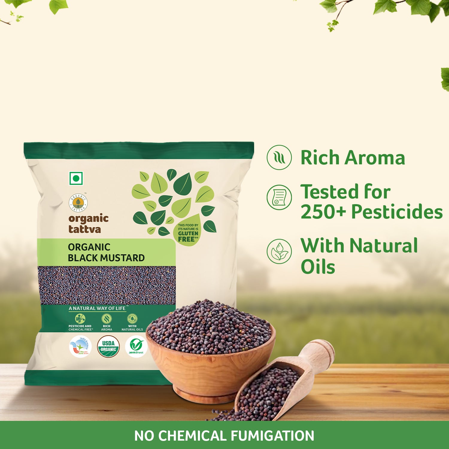 Organic Black Mustard