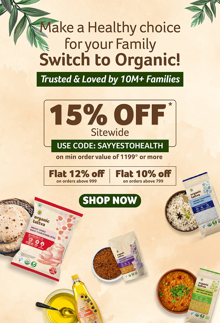 Switch to Organic SAYYESTOHEALTH