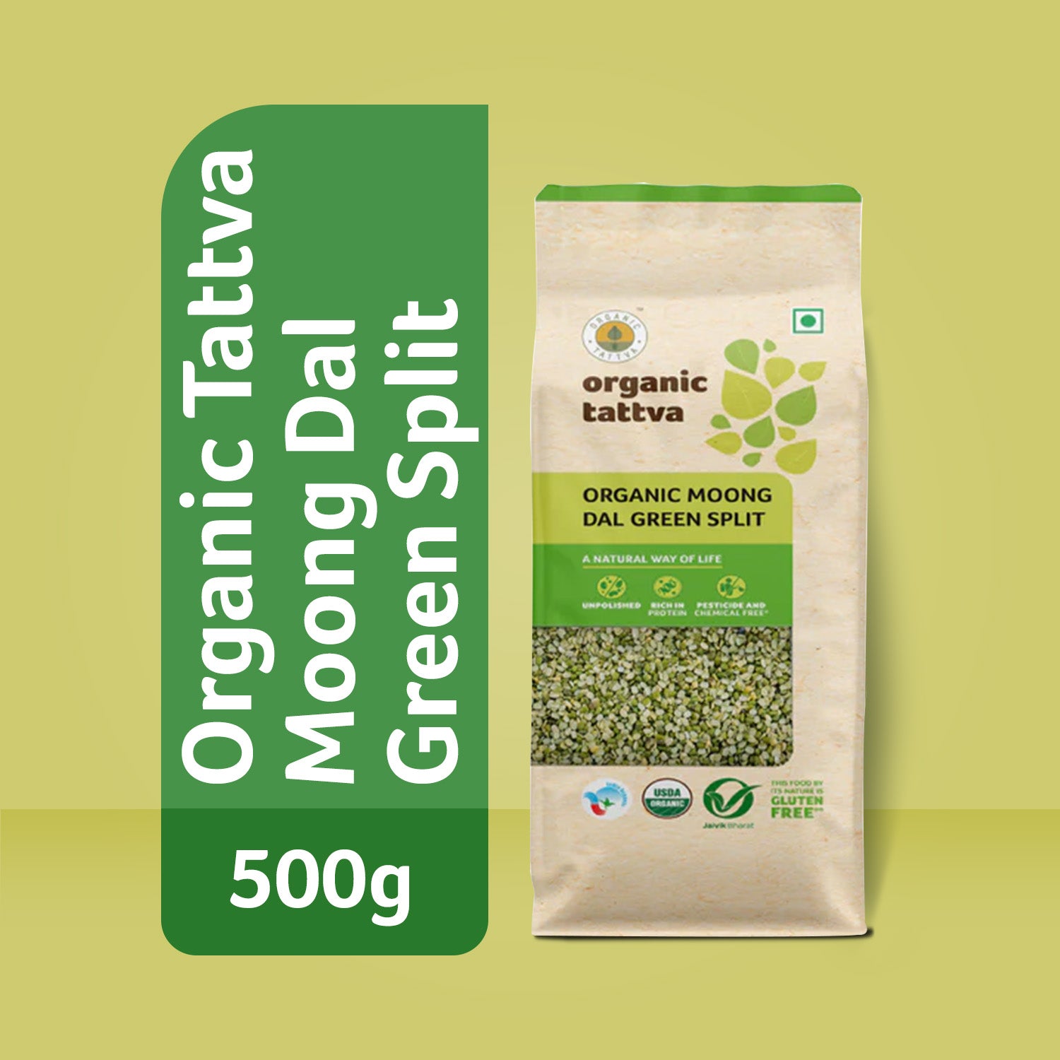 Organic Moong Dal Green Split
