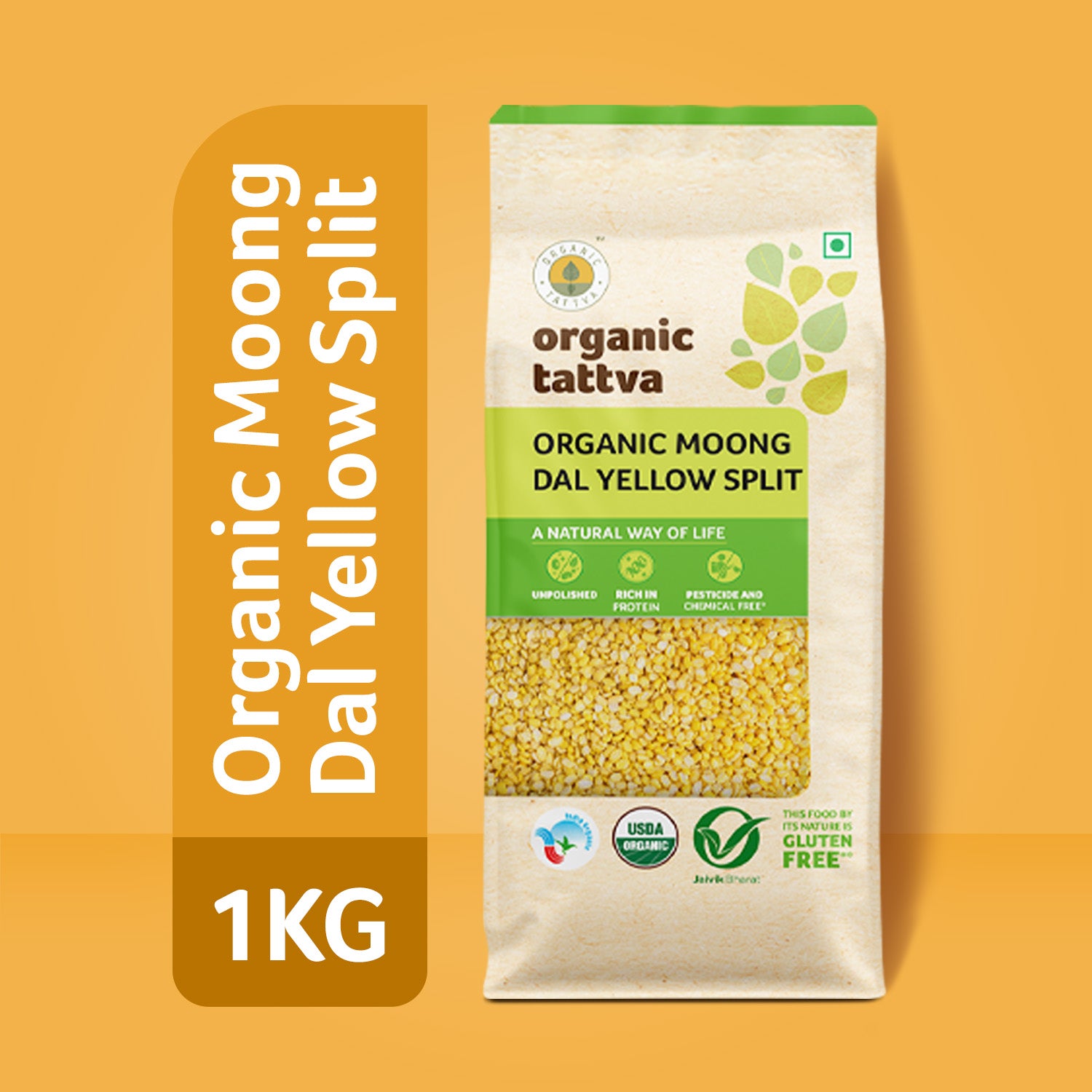 Organic Moong Dal Yellow Split