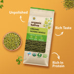 Buy Unpolished Organic Moong Whole
