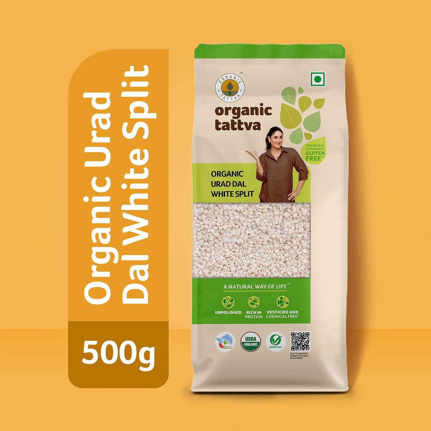Organic Urad Dal White Split