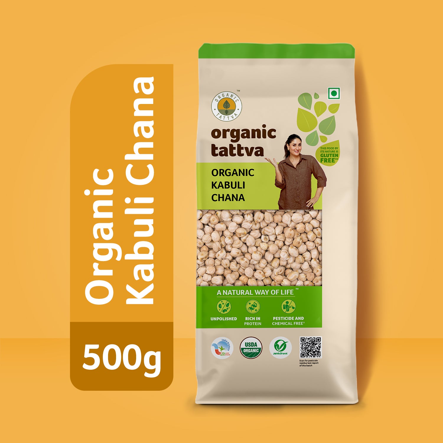Organic Kabuli Chana
