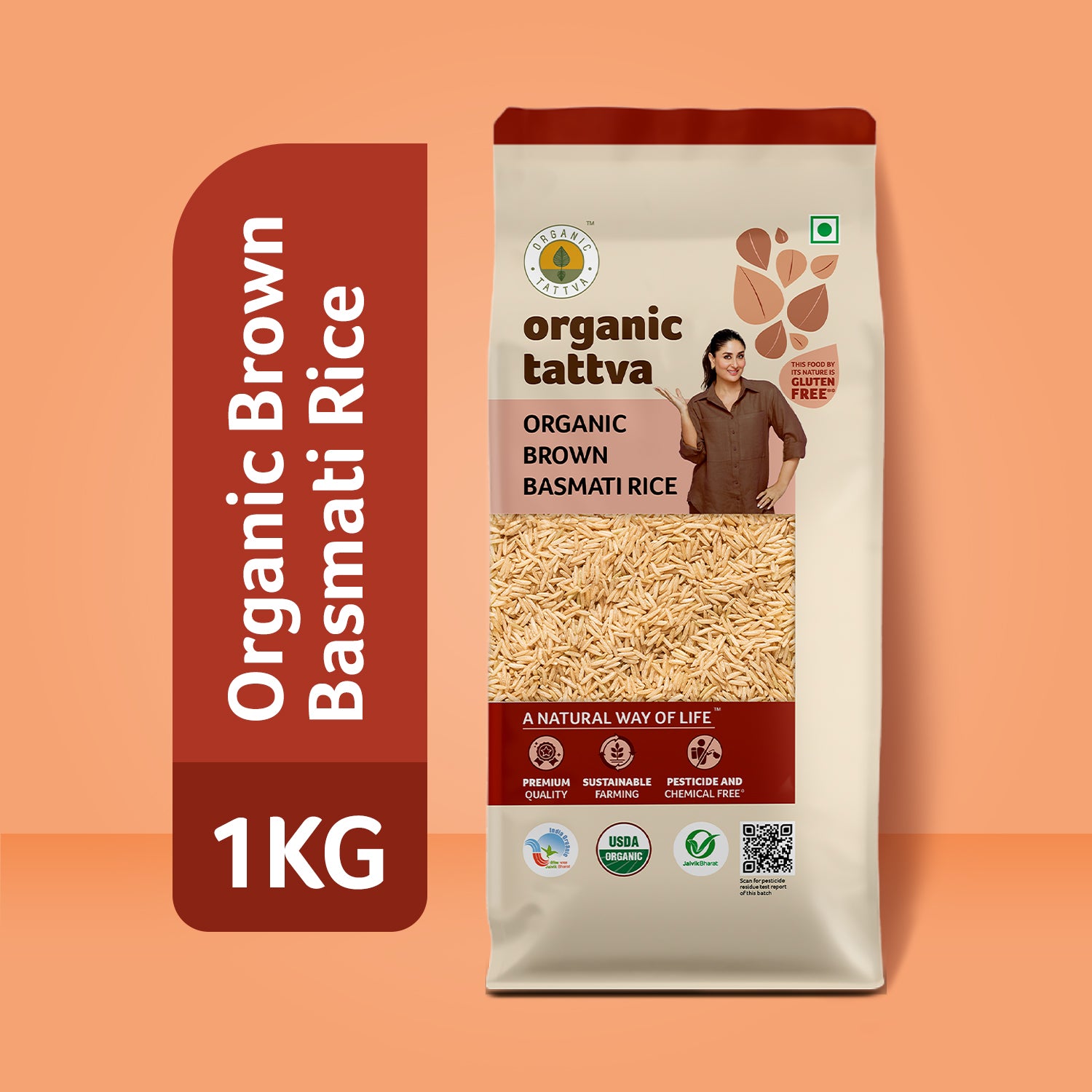 Organic Brown Basmati Rice view 4