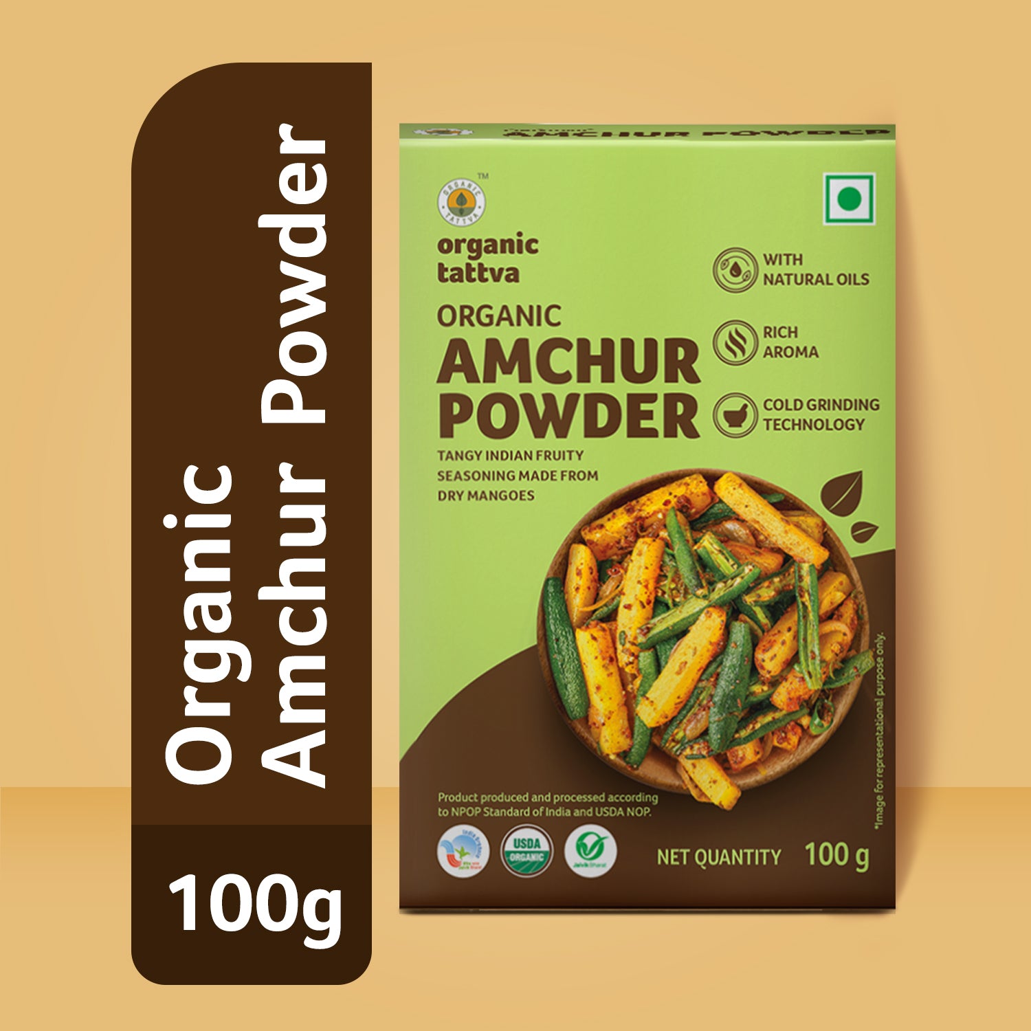 Organic Amchur (Dry Mango) Powder