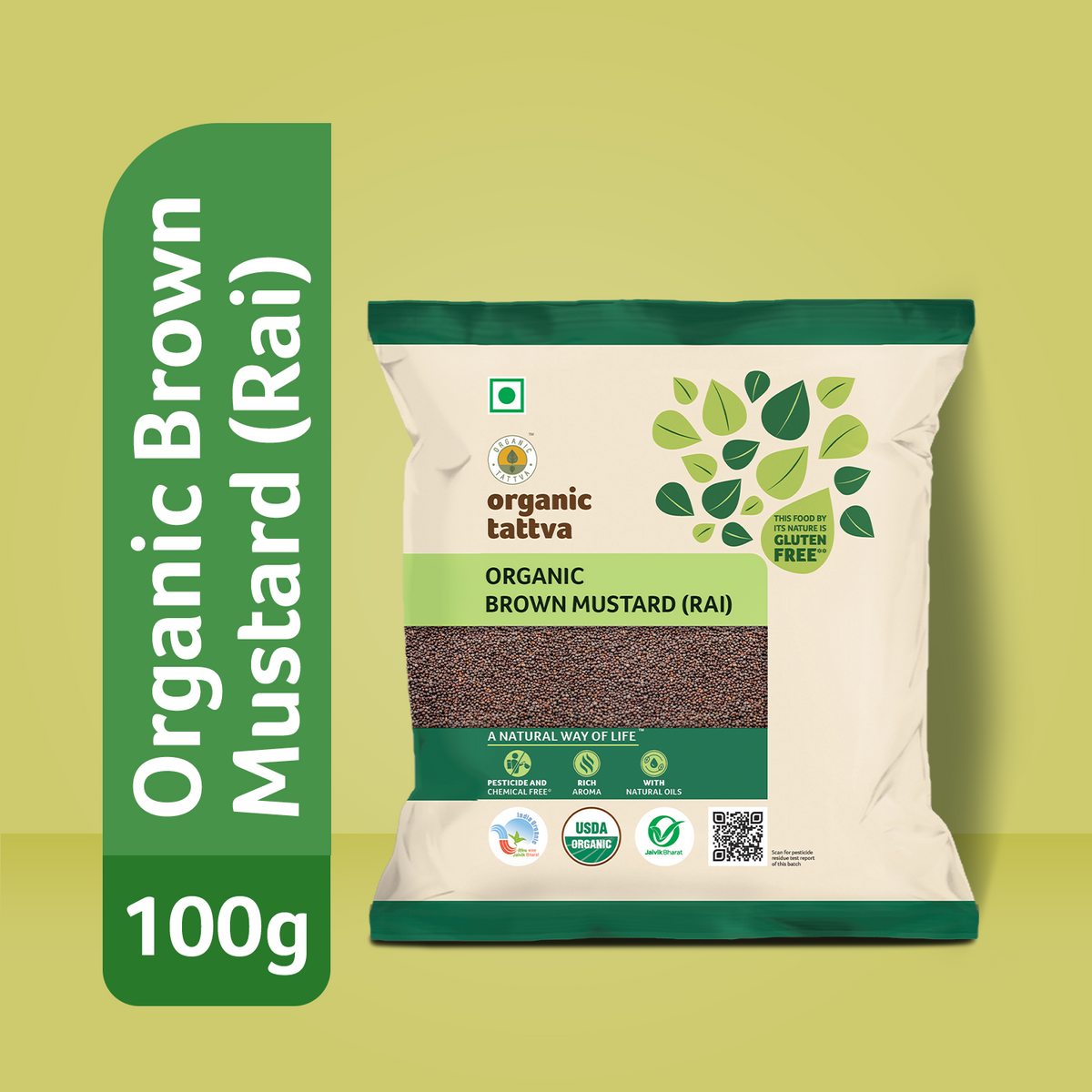 Organic Brown Mustard (Rai)