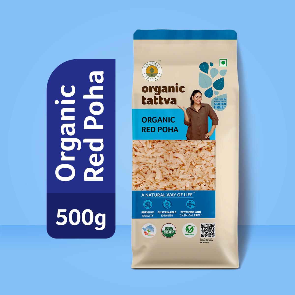 Organic Red Poha