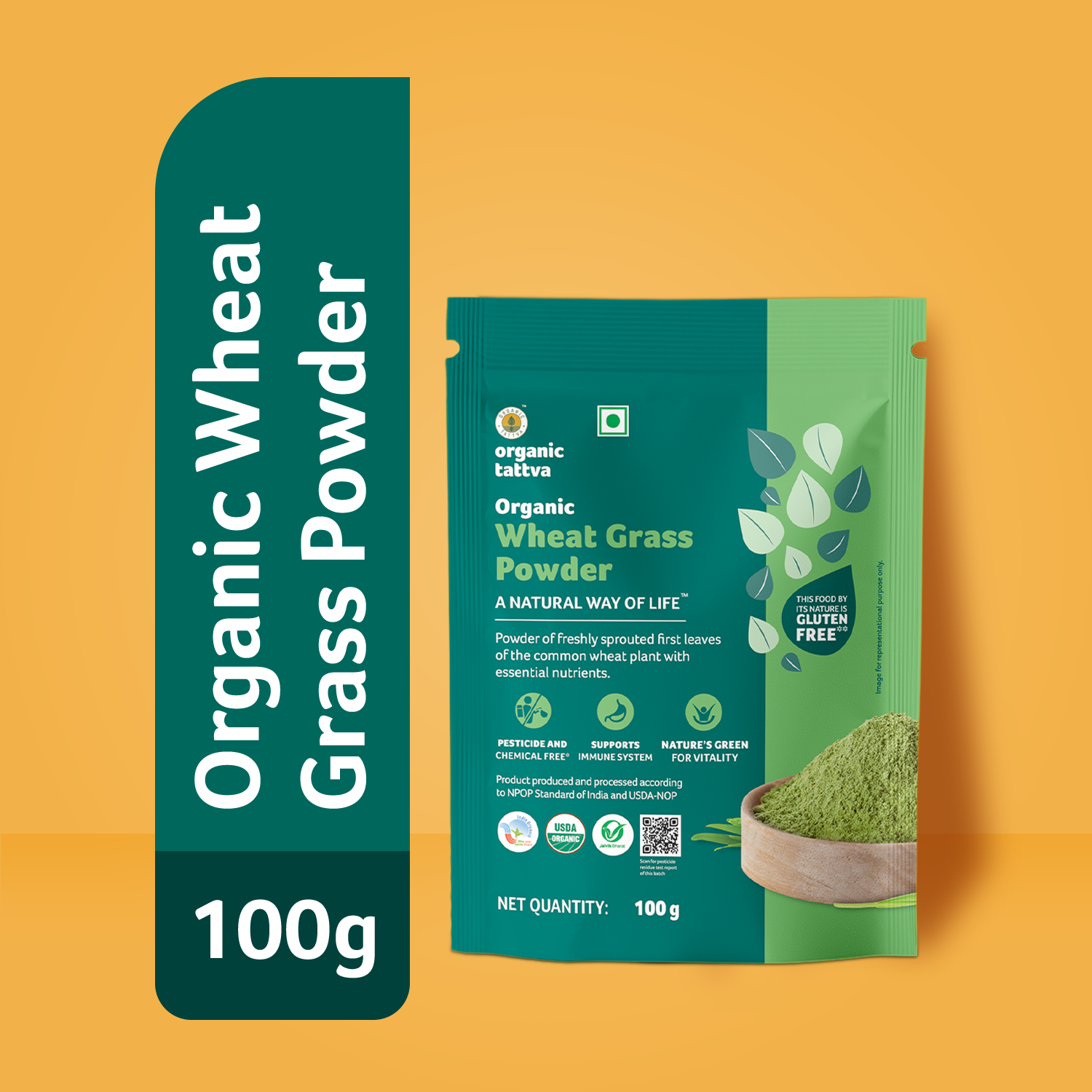 Organic Wheat Grass Powder