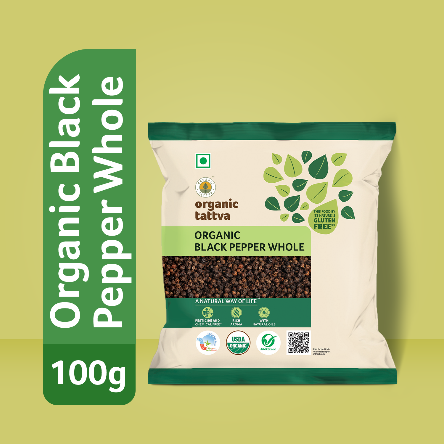 Organic Black Pepper Whole