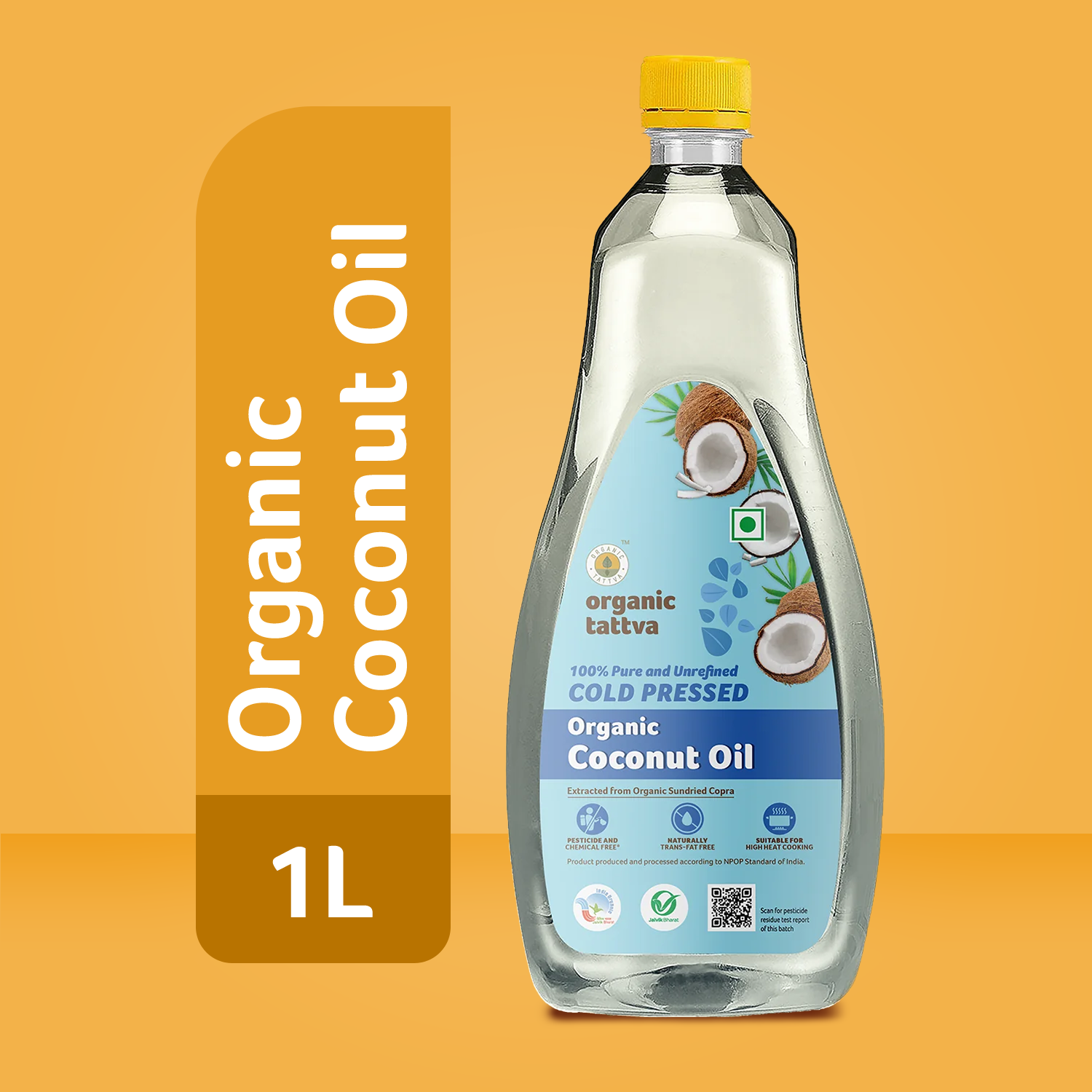 Organic Cold Pressed Coconut Oil