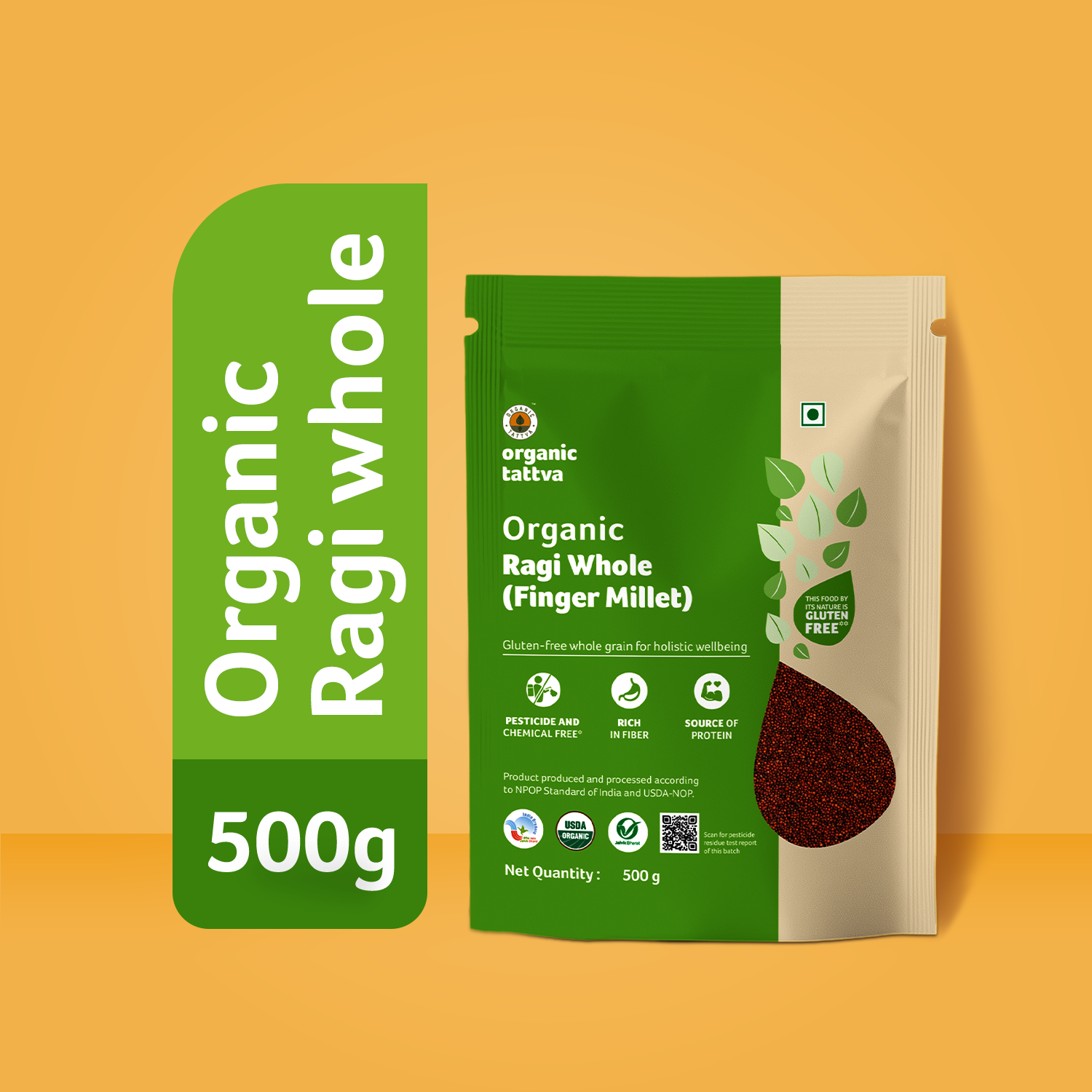 Organic Ragi Whole
