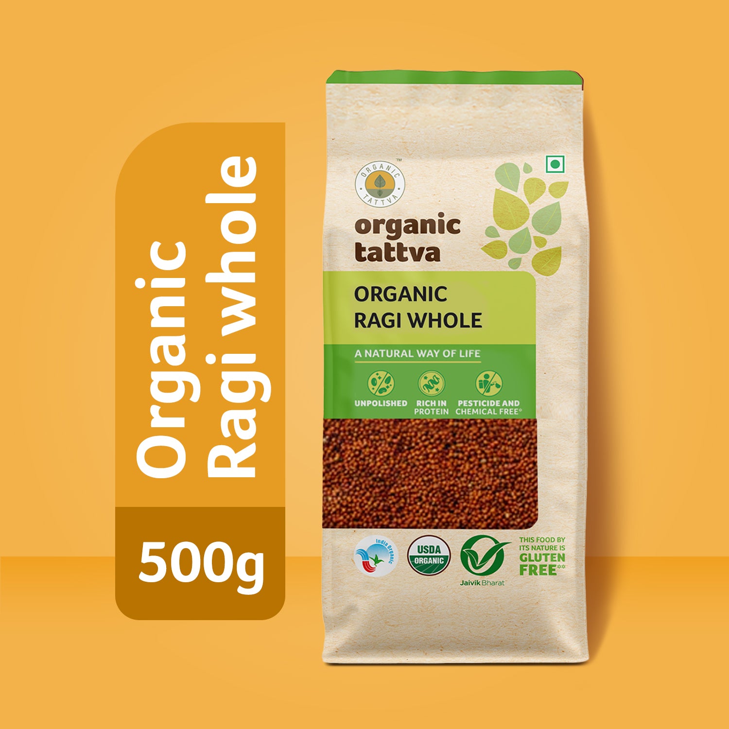 Organic Ragi Whole