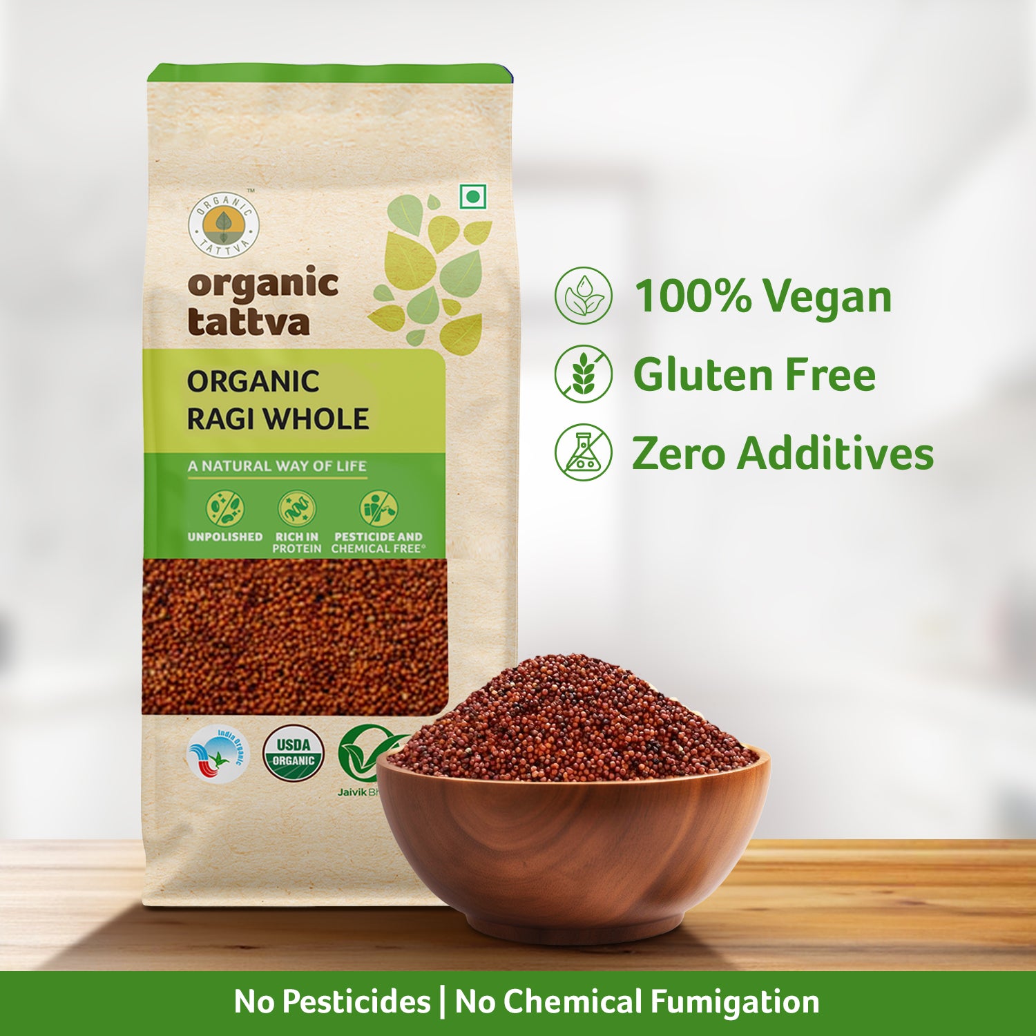 Organic Ragi Whole