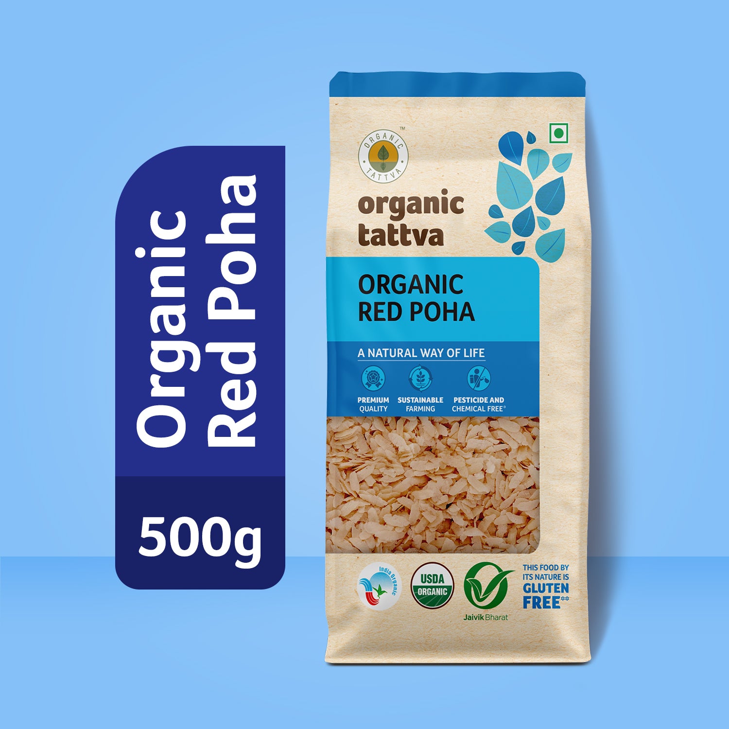 Organic Red Poha