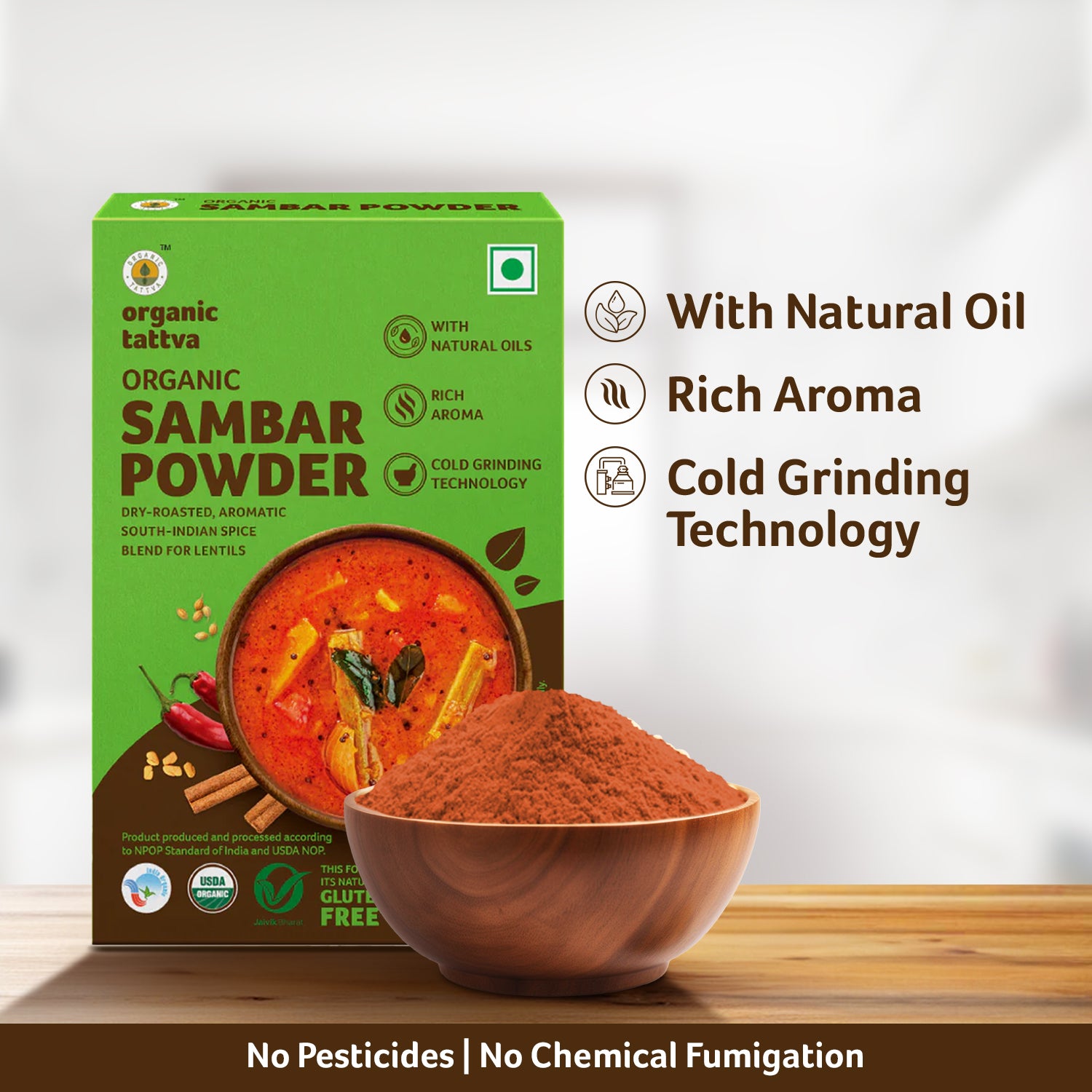 Organic Sambar Powder
