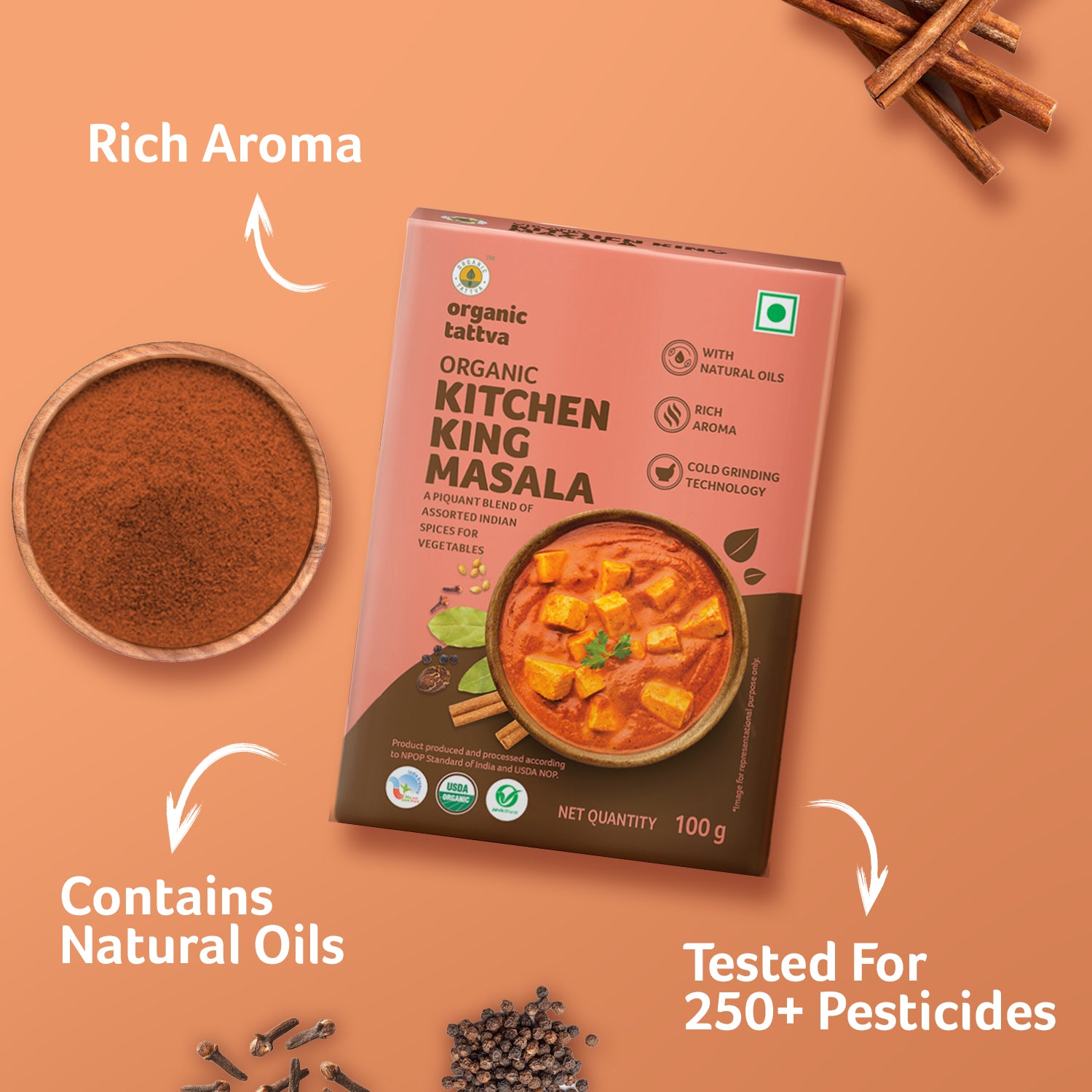 Organic Kitchen King Masala