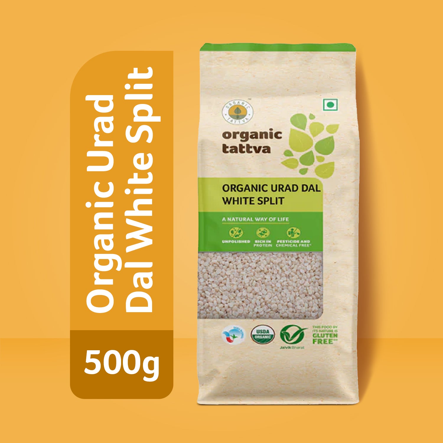 Organic Urad Dal White Split
