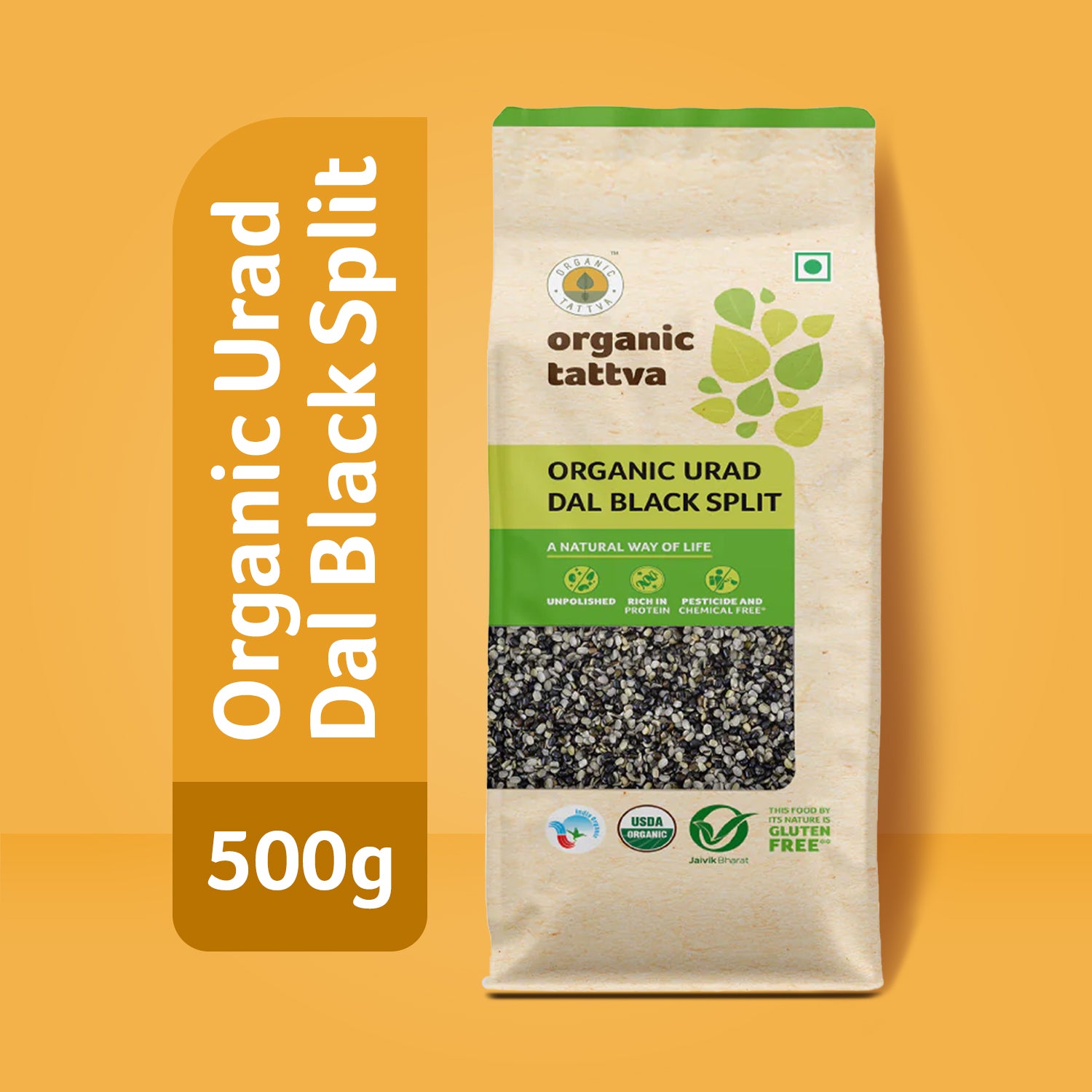 Organic Urad Dal Black Split