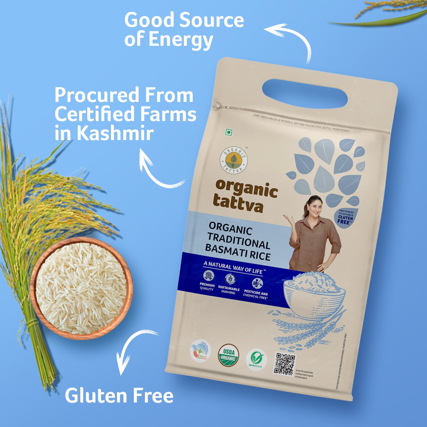 Organic Traditional Basmati Rice