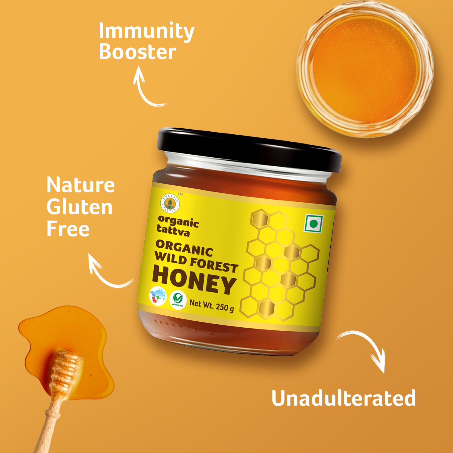 Organic Wild Forest Honey