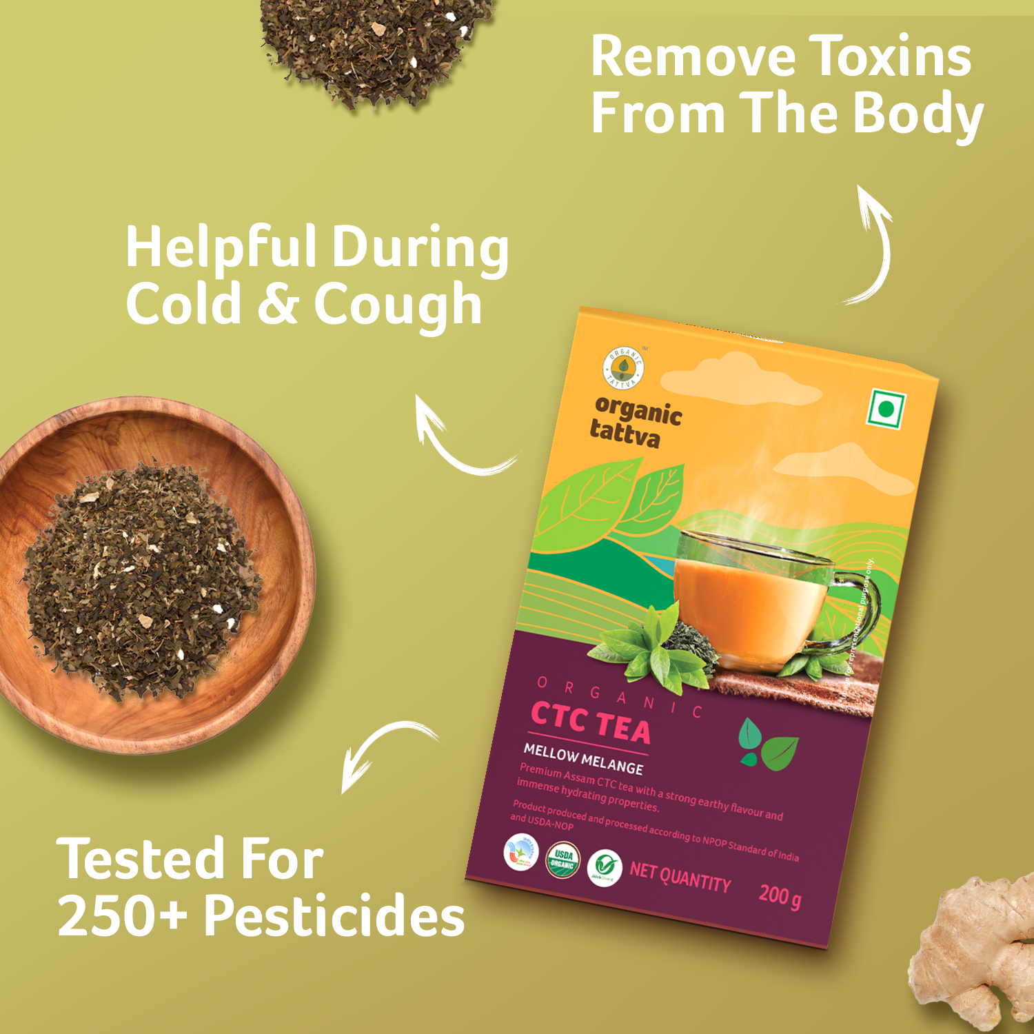 Organic Black CTC Tea