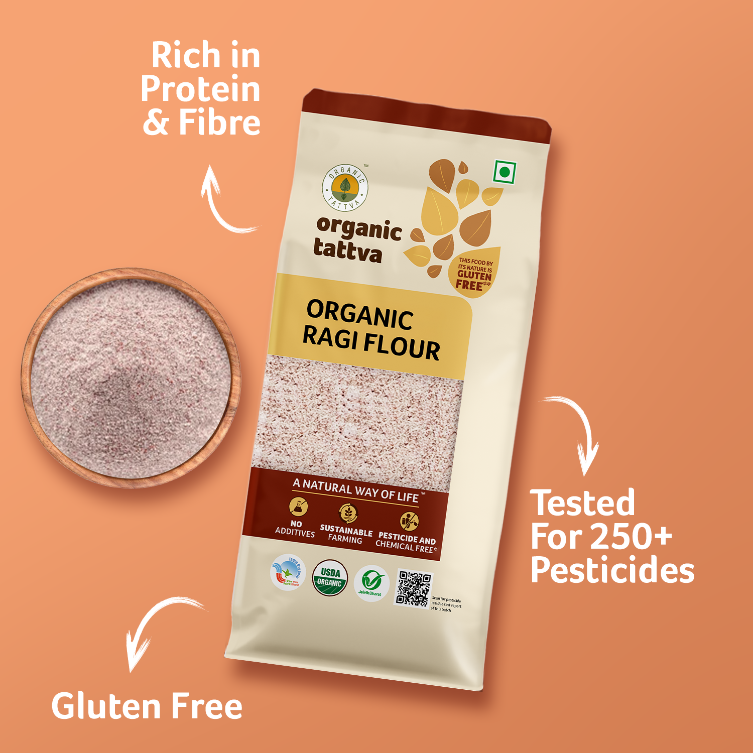 Organic Ragi Flour