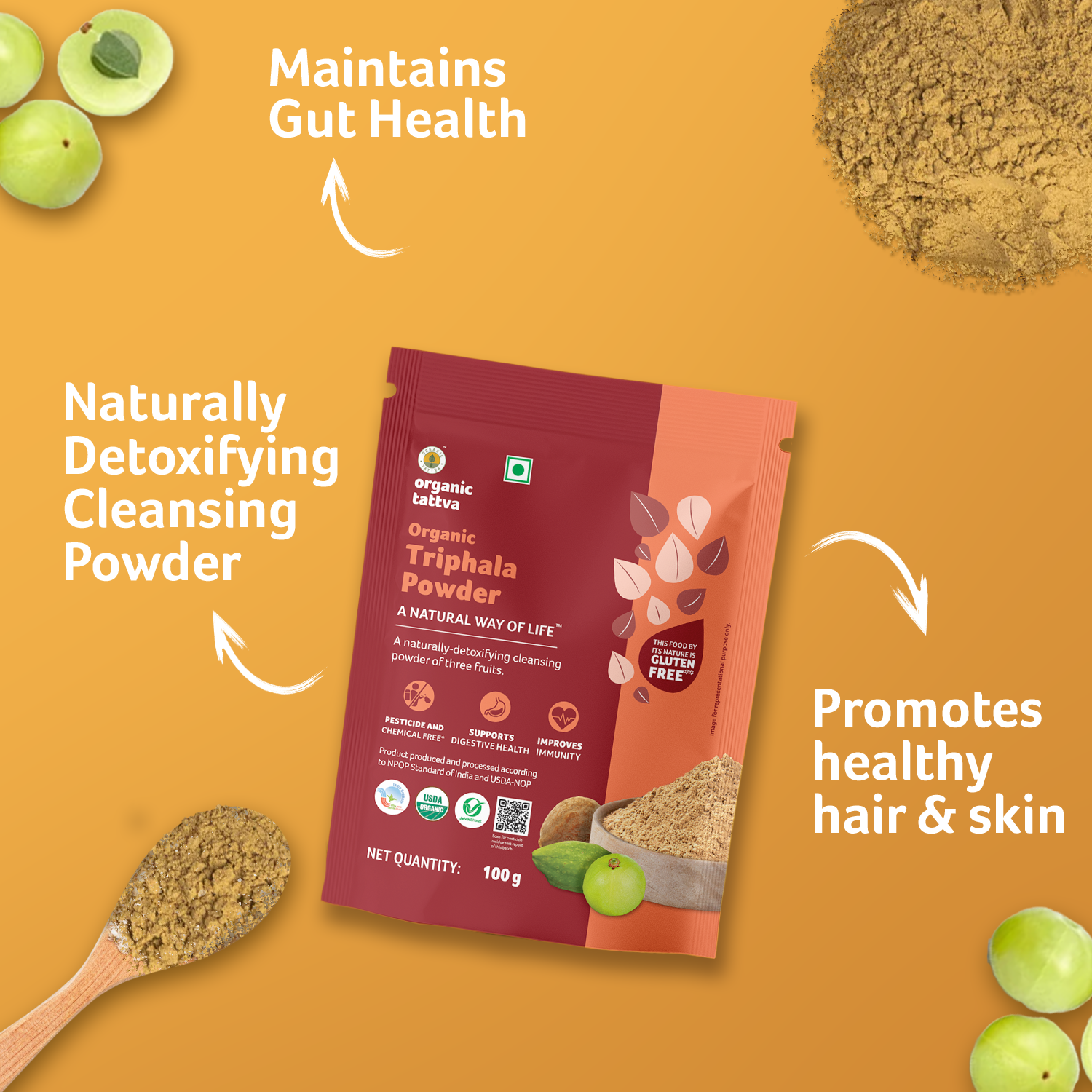 Organic Triphala powder