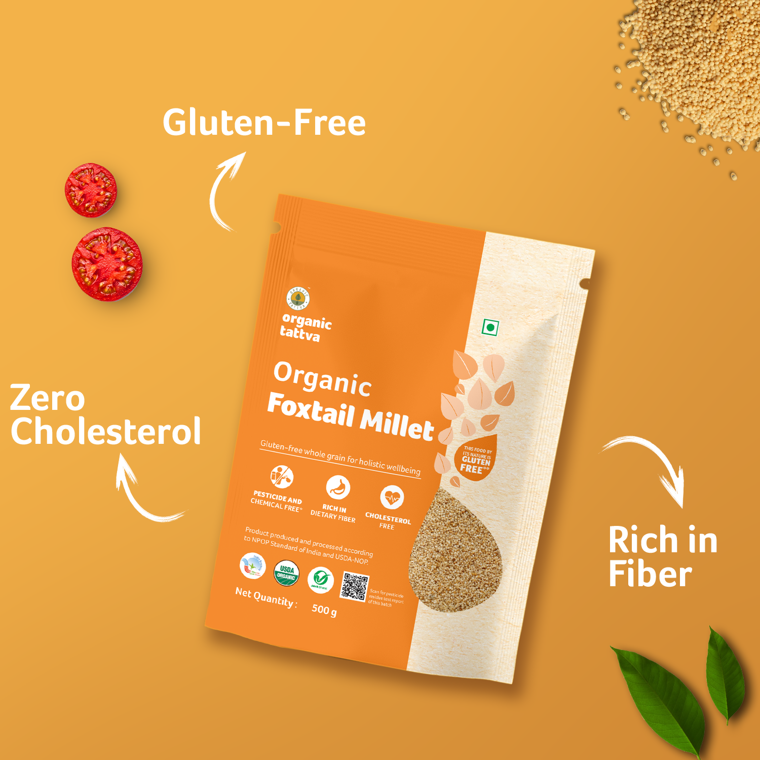 Organic Foxtail Millet