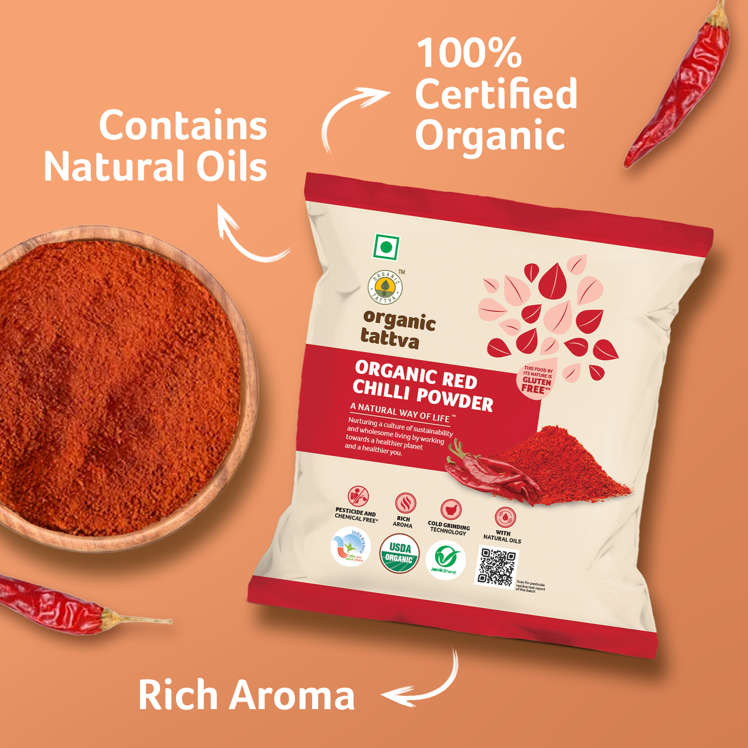 Organic Red Chilli Powder