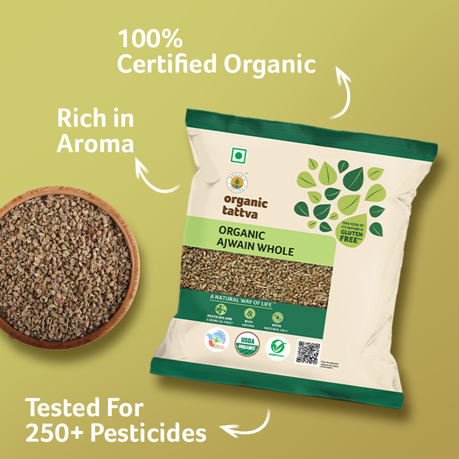 Organic Ajwain Whole
