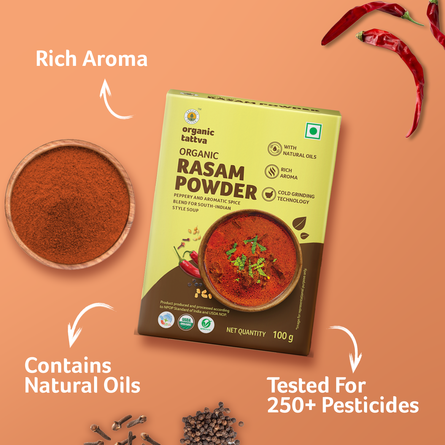 Organic Rasam Powder