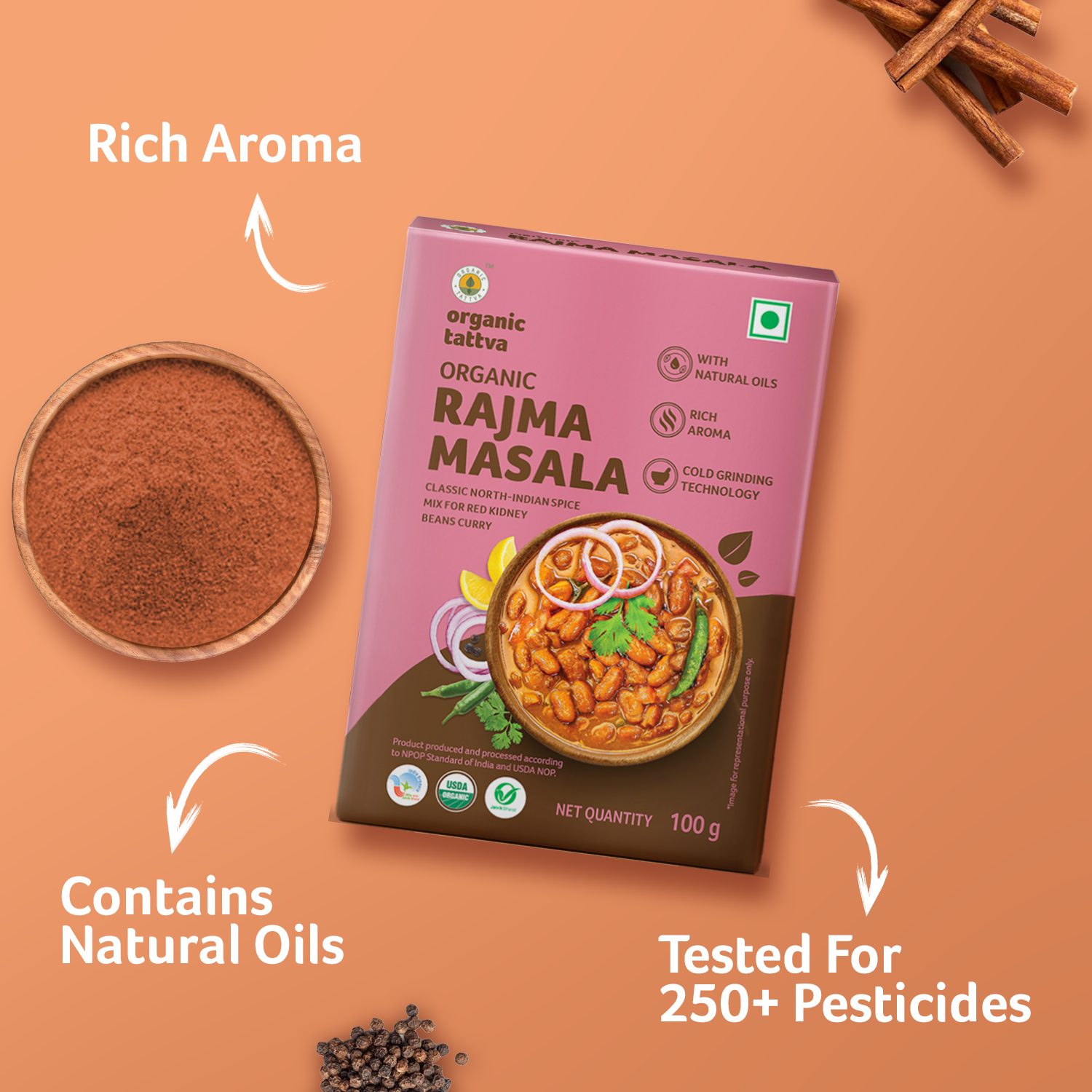 Organic Rajma Masala