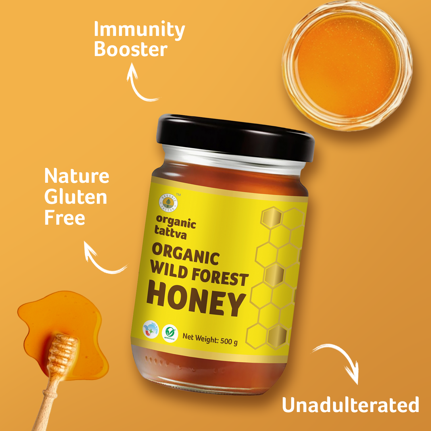 Organic Wild Forest Honey