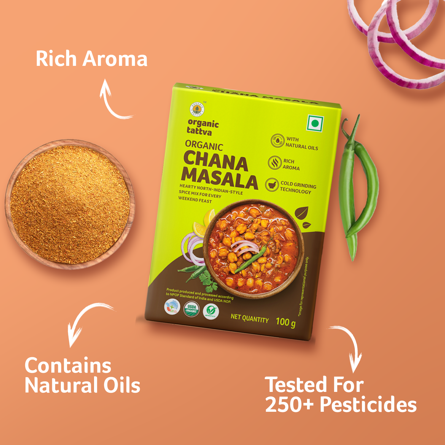 Organic Chana Masala