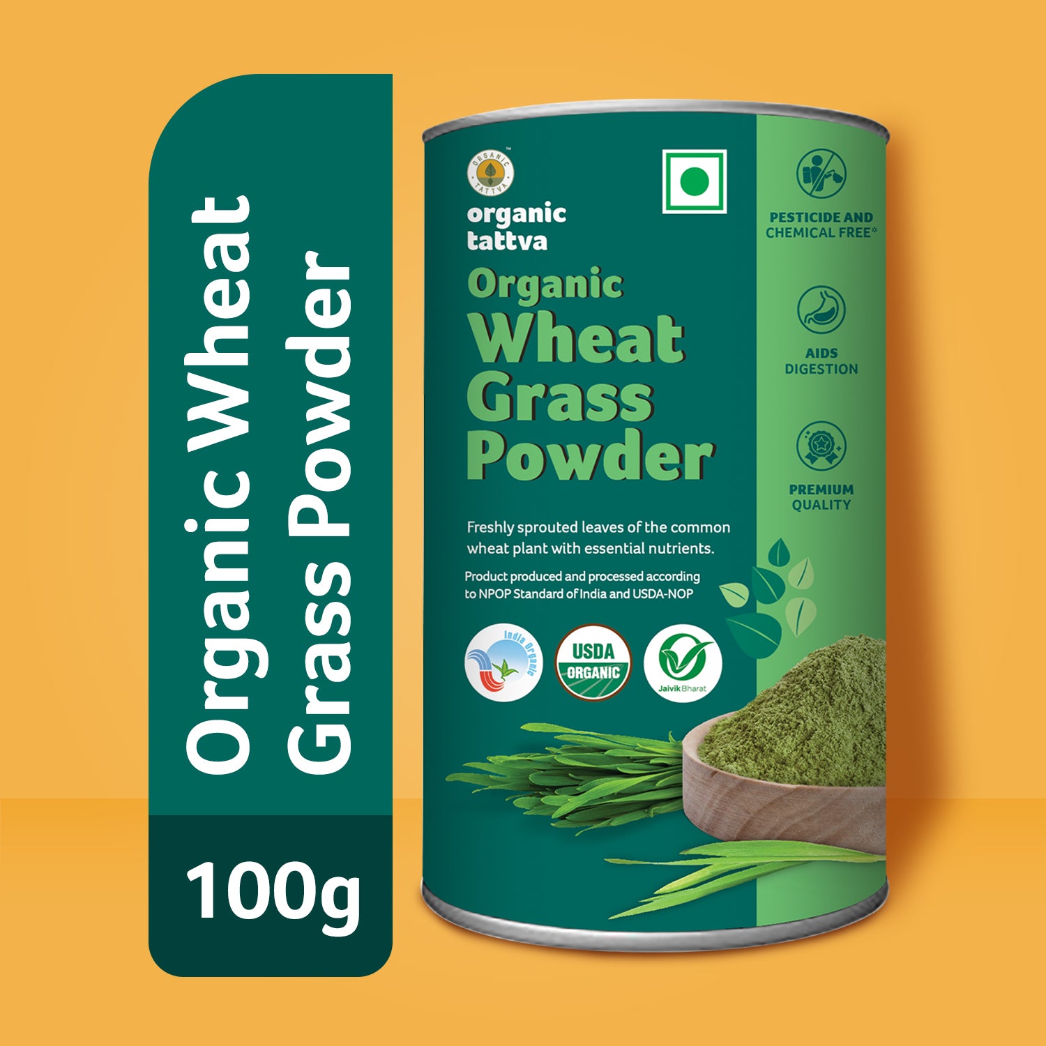 Organic Wheat Grass Powder