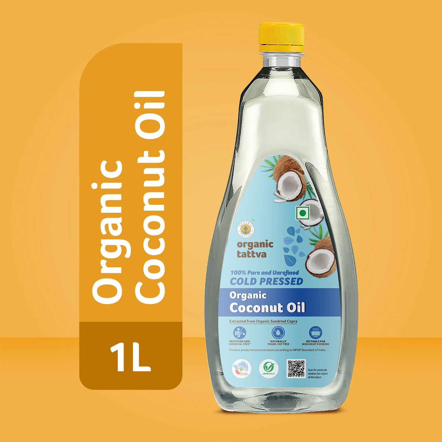 Organic Cold Pressed Coconut Oil