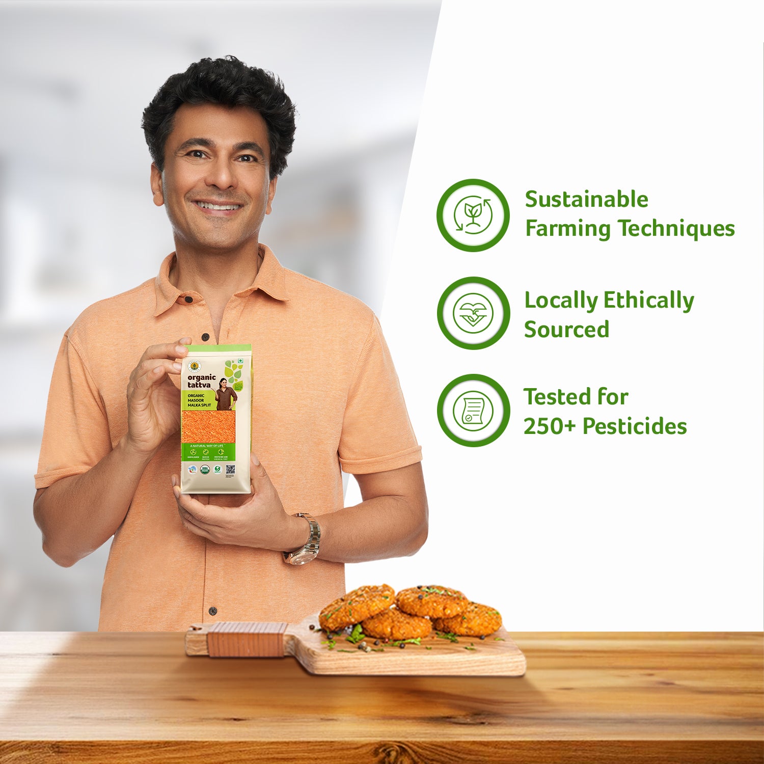 Organic Masoor Malka Split