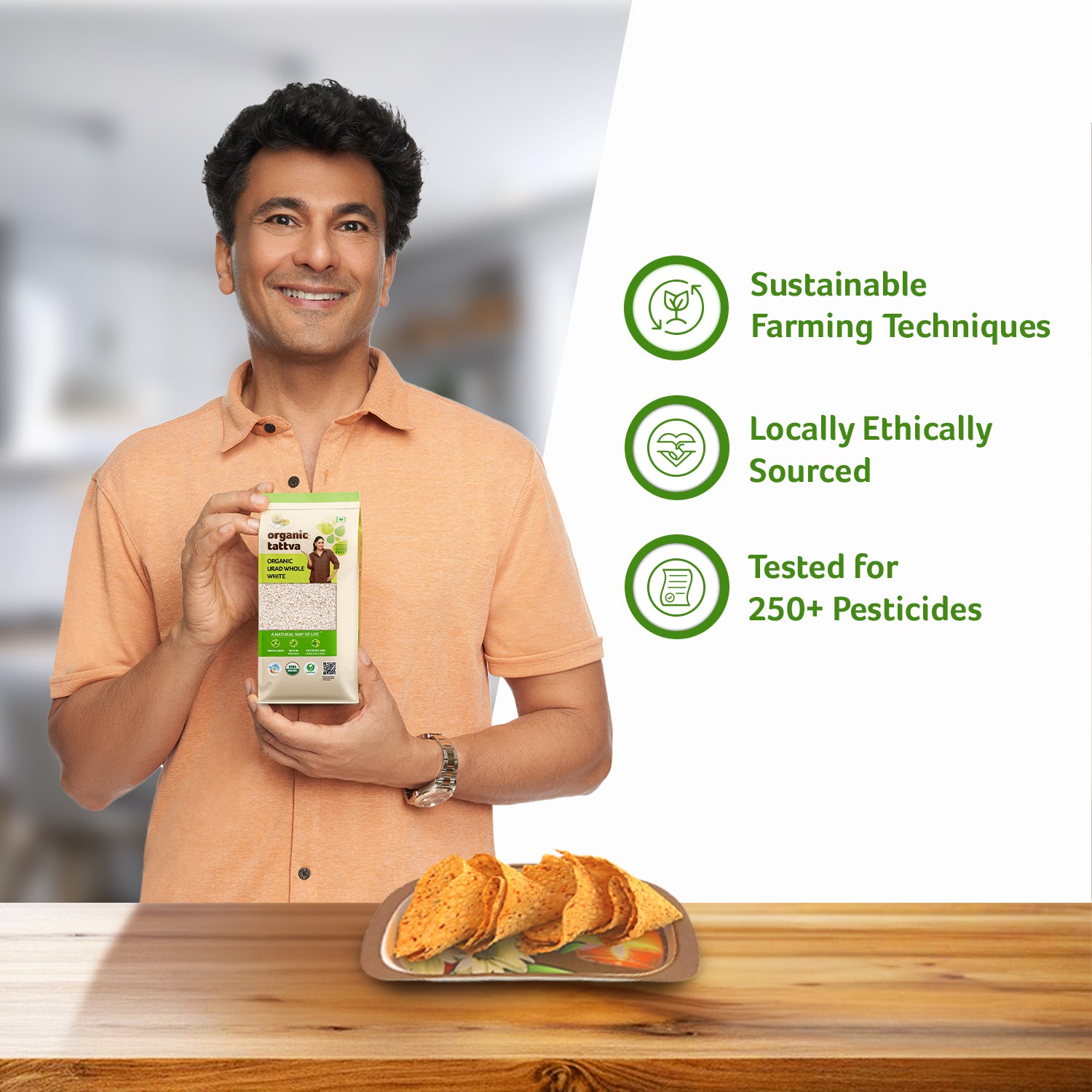 Organic Urad Dal Whole White