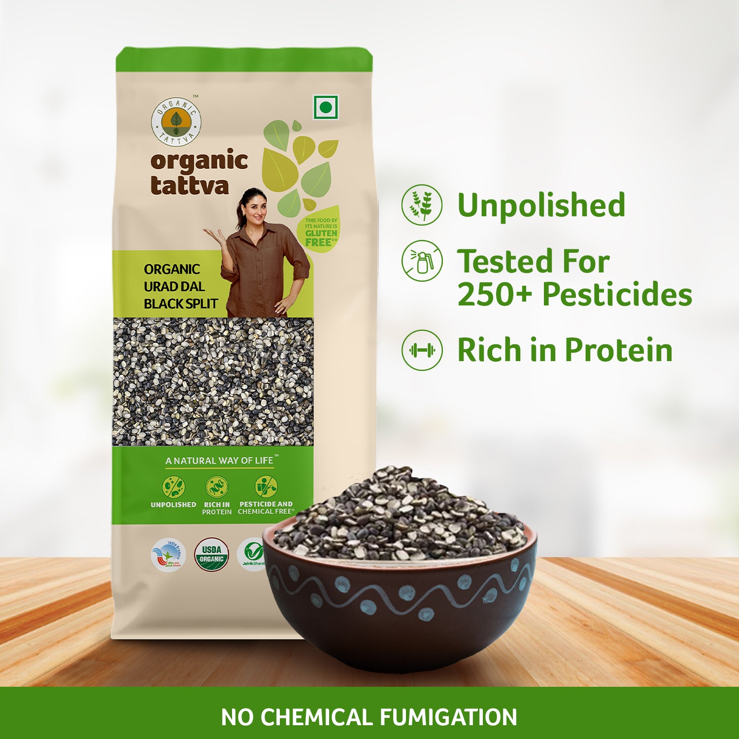 Organic Urad Dal Black Split
