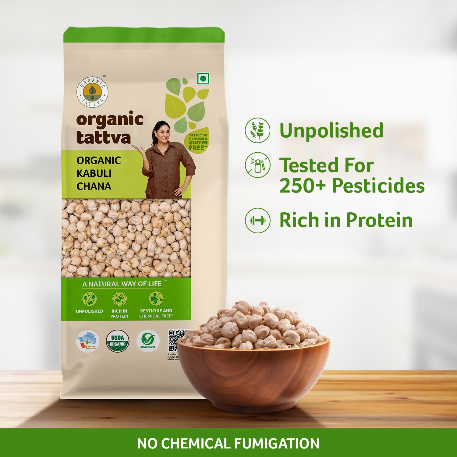 Organic Kabuli Chana