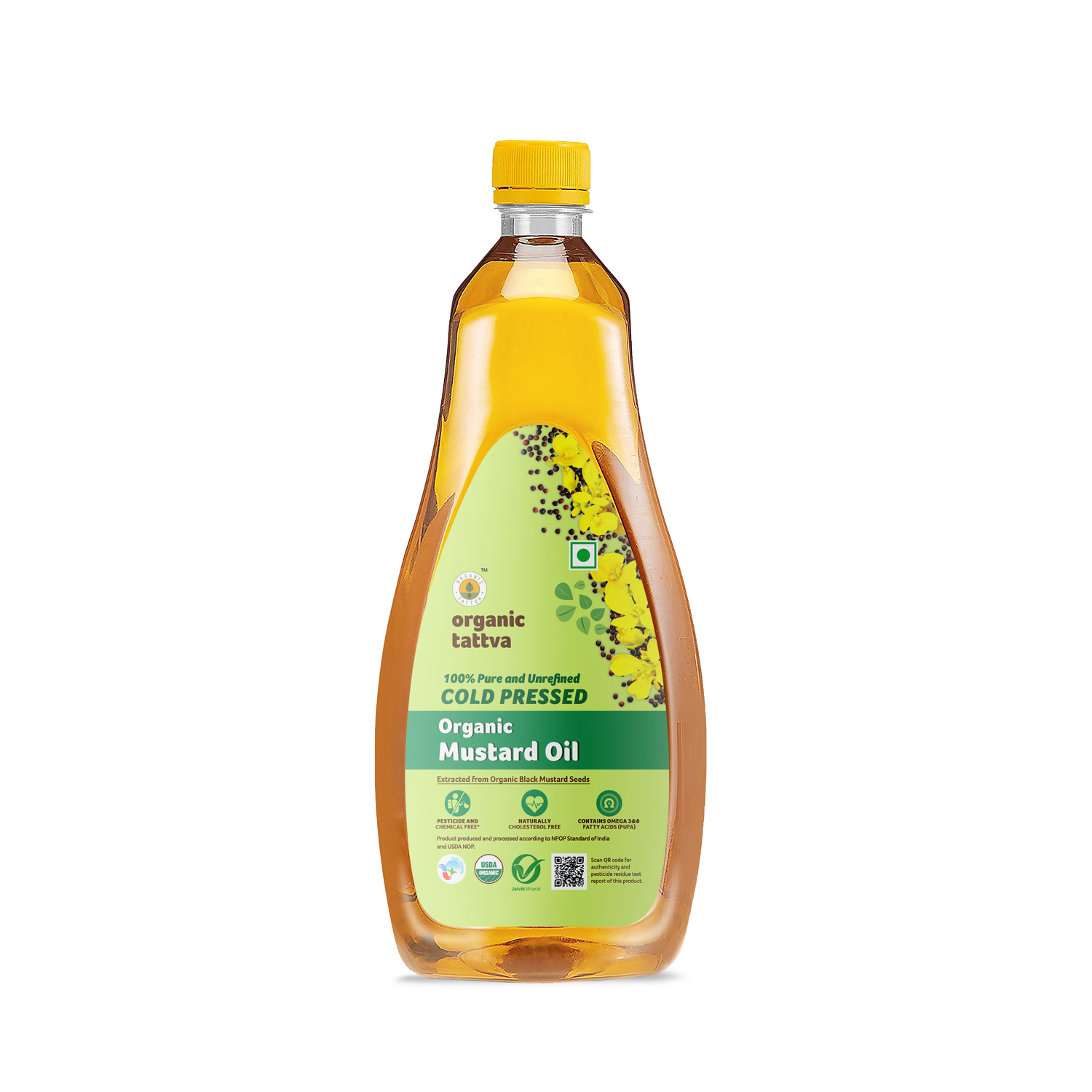 Organic Cold Pressed Mustard Oil