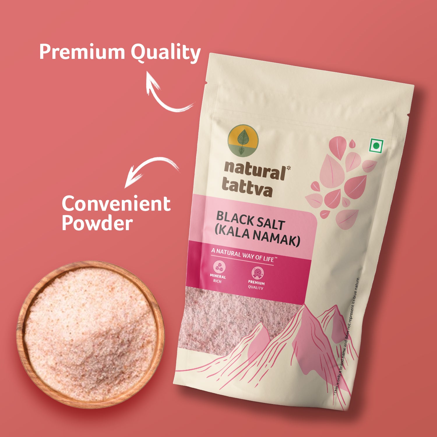 NATURAL TATTVA Black Salt