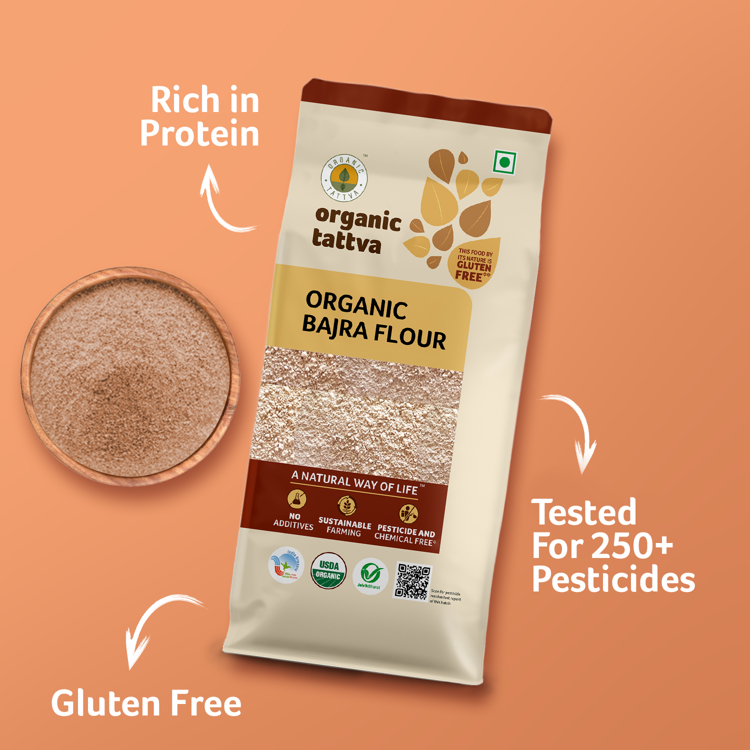 Organic Bajra Flour